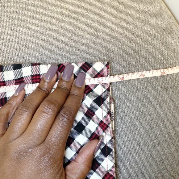 True Religion Black Red Plaid Flannel Pearl Snap Western Shirt Top Mens Size XXL - Picture 11 of 14